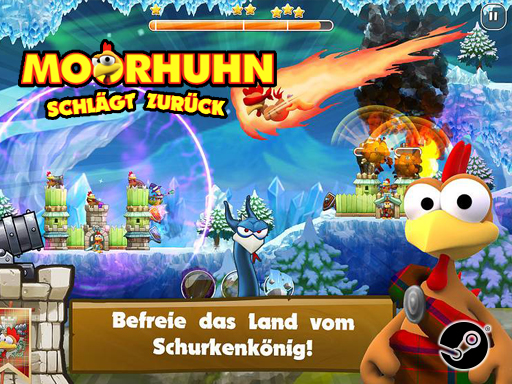 Promo Screenshot
MOORHUHN schlägt zurück
Young Fun Studio/ak Tronic